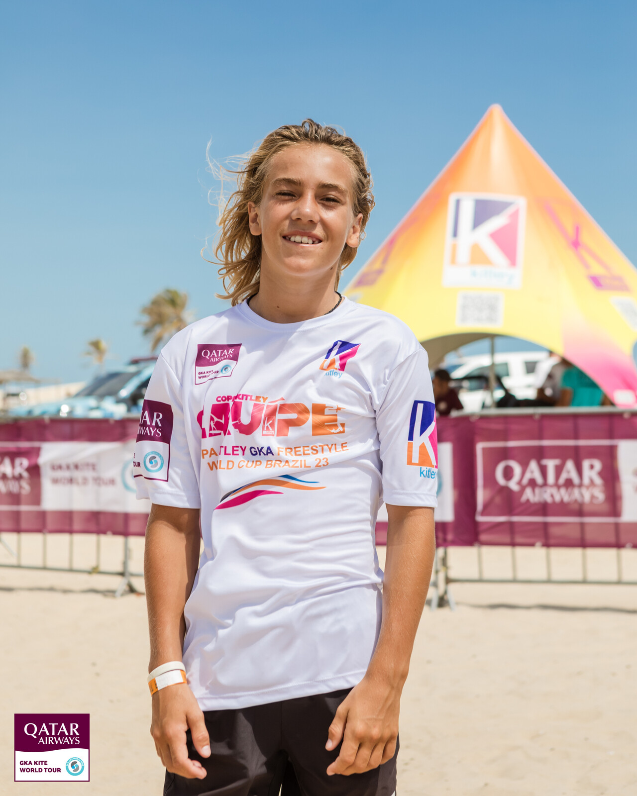 Youngster Finn Flügel beim Worldcup in den Finals.