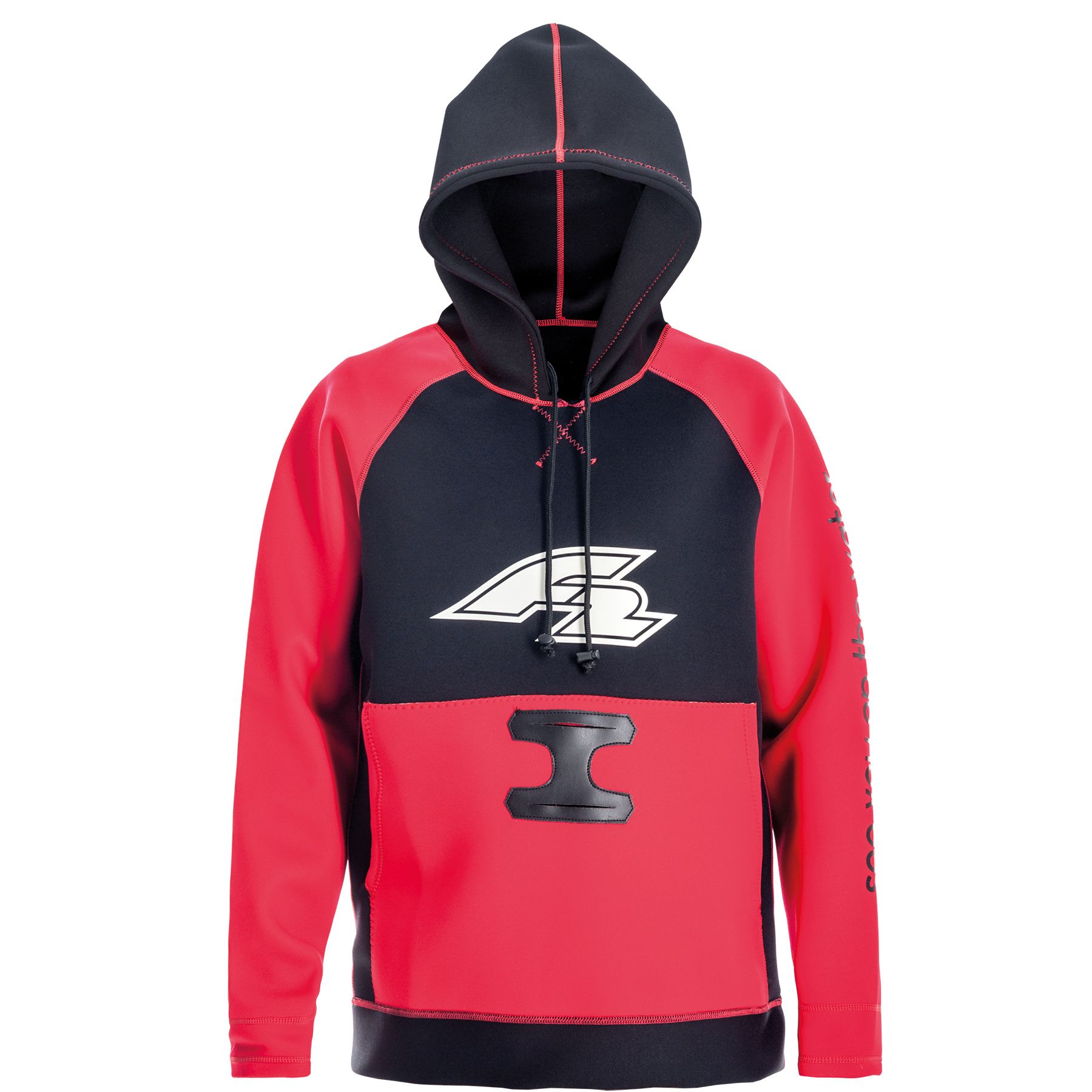 Red and black pullover deals